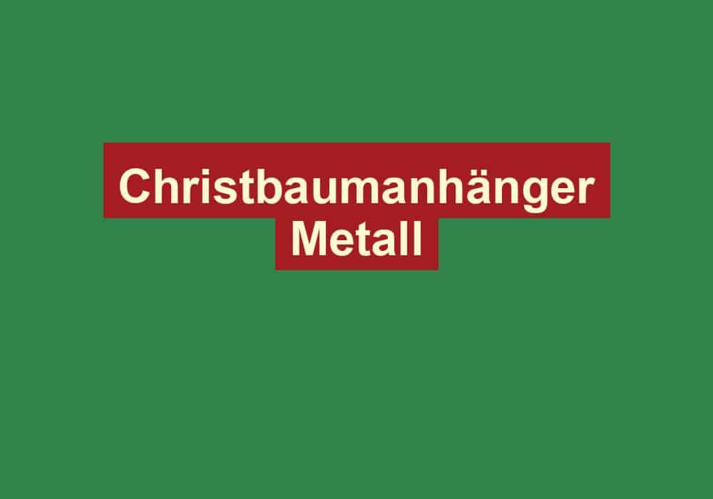 christbaumanhaenger metall