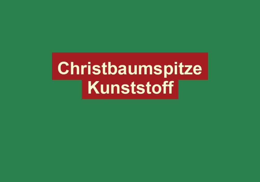 christbaumspitze kunststoff
