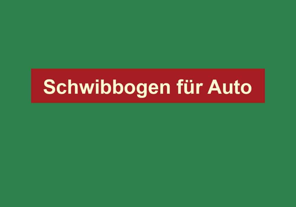 schwibbogen fuer auto