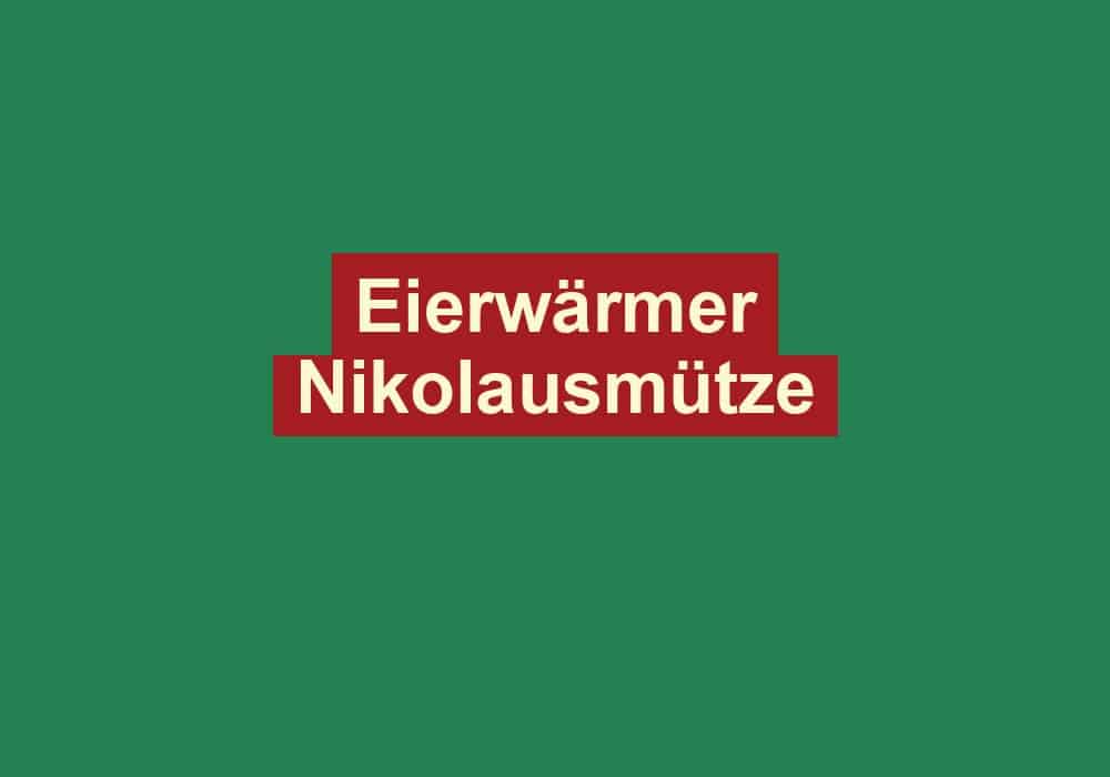 eierwaermer nikolausmuetze